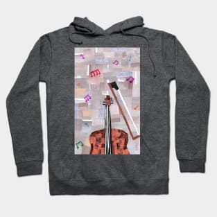 Playing the Violin Hoodie